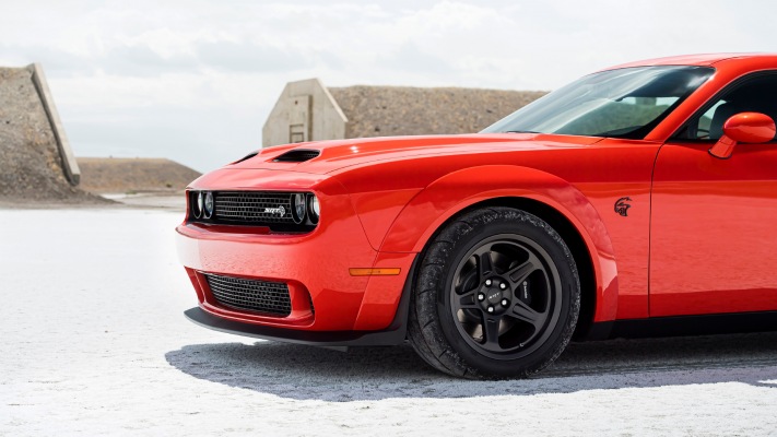 Dodge Challenger SRT Super Stock 2020. Desktop wallpaper