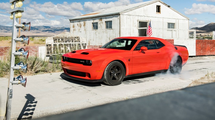 Dodge Challenger SRT Super Stock 2020. Desktop wallpaper