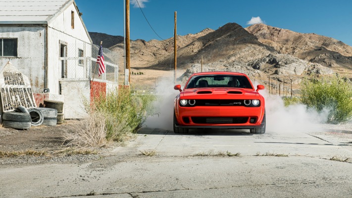 Dodge Challenger SRT Super Stock 2020. Desktop wallpaper