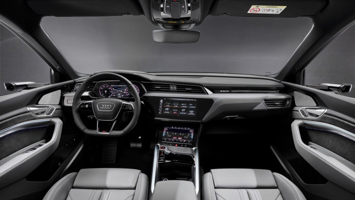 Audi e-tron S Sportback 2021. Desktop wallpaper