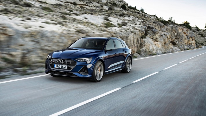 Audi e-tron S 2021. Desktop wallpaper