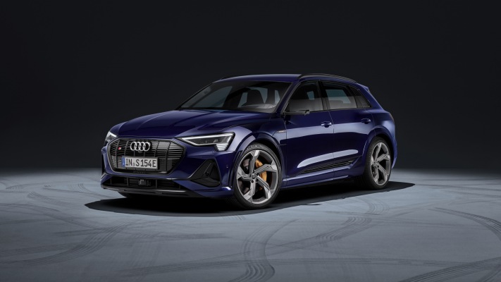 Audi e-tron S 2021. Desktop wallpaper