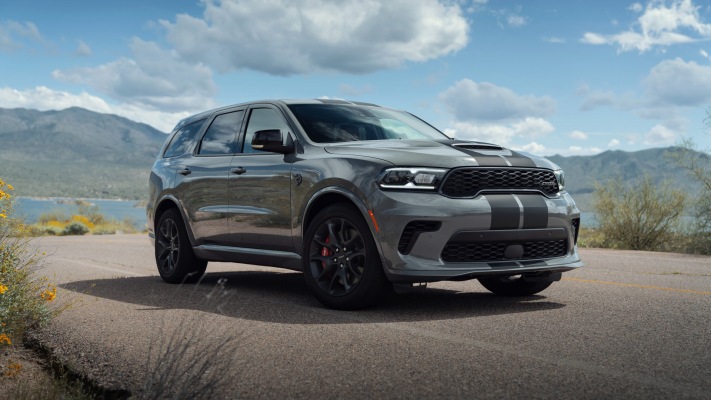 Dodge Durango SRT Hellcat 2021. Desktop wallpaper