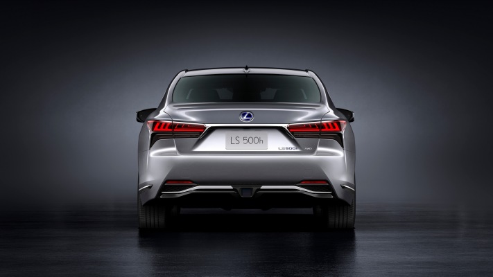 Lexus LS 500h 2021. Desktop wallpaper