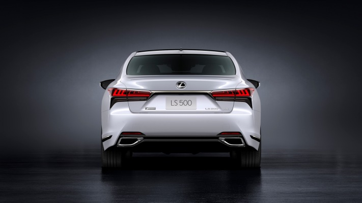 Lexus LS 500 F Sport 2021. Desktop wallpaper