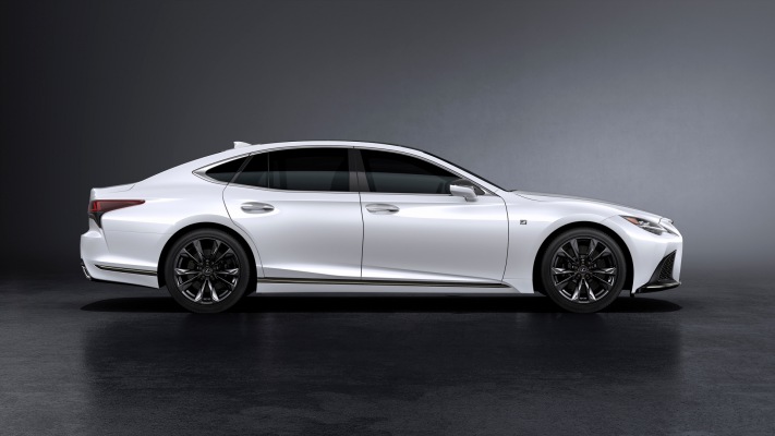 Lexus LS 500 F Sport 2021. Desktop wallpaper
