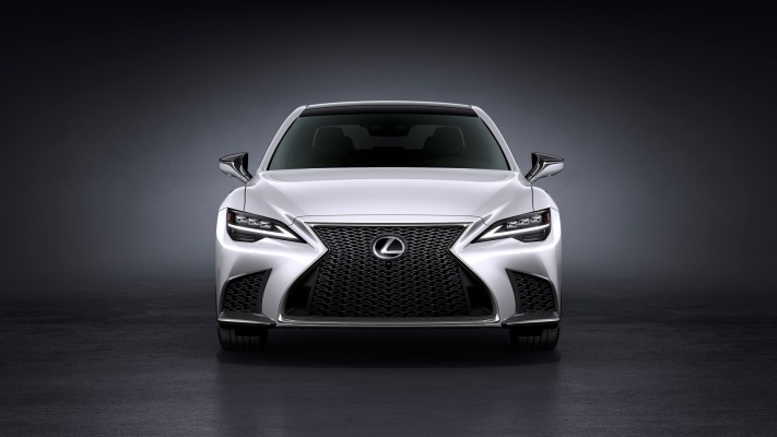 Lexus LS 500 F Sport 2021. Desktop wallpaper