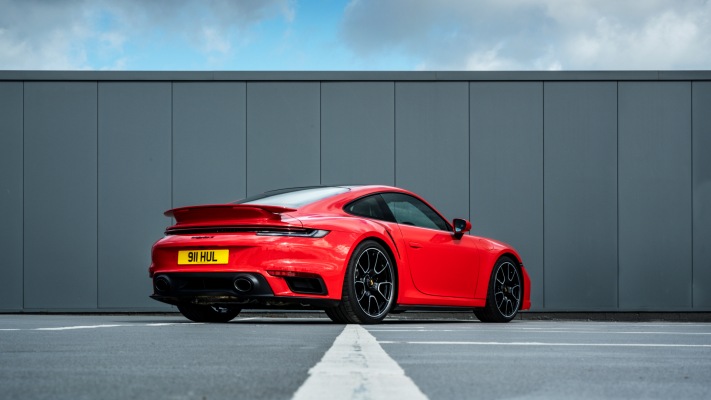 Porsche 911 Turbo S UK Version 2020. Desktop wallpaper