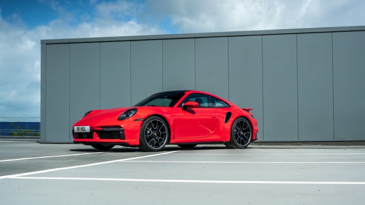 Porsche 911 Turbo S UK Version 2020. Desktop wallpaper