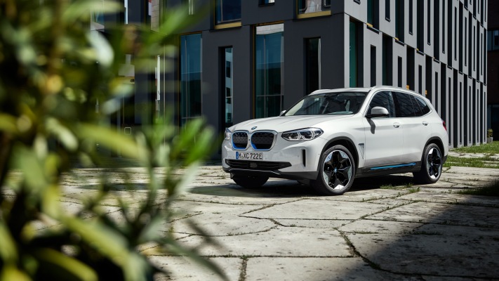 BMW iX3 2021. Desktop wallpaper