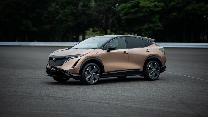 Nissan Ariya 2021. Desktop wallpaper