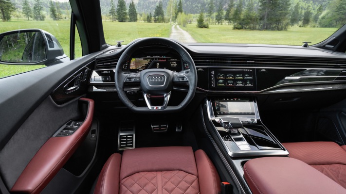 Audi SQ7 TFSI 2020. Desktop wallpaper