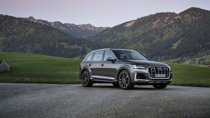 Audi SQ7 TFSI 2020. Desktop wallpaper