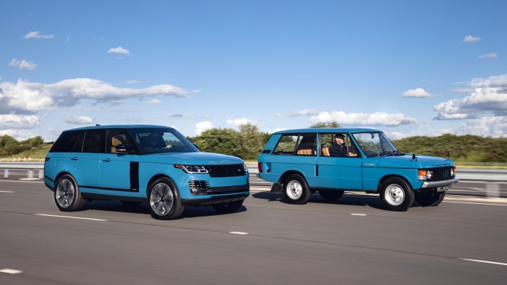 Land Rover Range Rover Fifty Limited Edition 2021. Desktop wallpaper