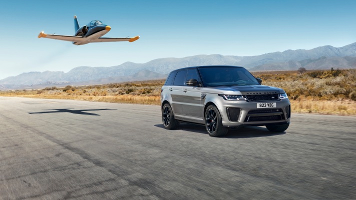 Land Rover Range Rover Sport SVR Carbon Edition 2021. Desktop wallpaper