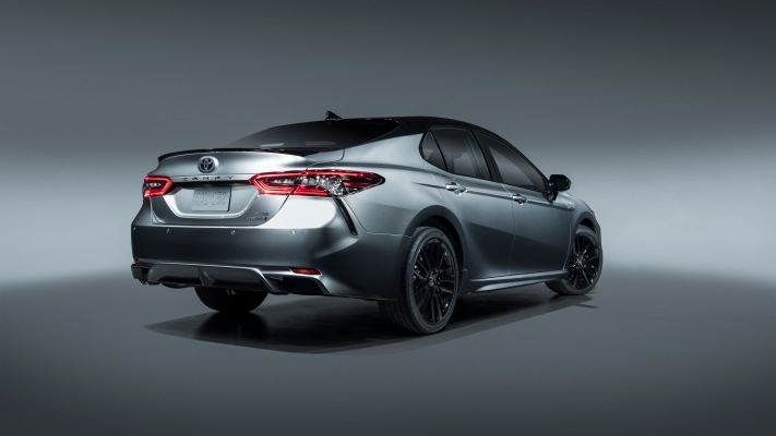 Toyota Camry XSE Hybrid 2021. Desktop wallpaper
