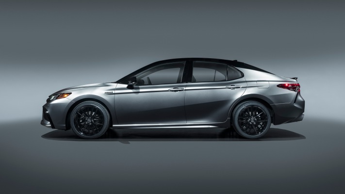 Toyota Camry XSE Hybrid 2021. Desktop wallpaper