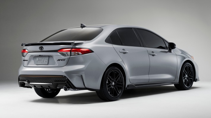 Toyota Corolla Apex 2021. Desktop wallpaper