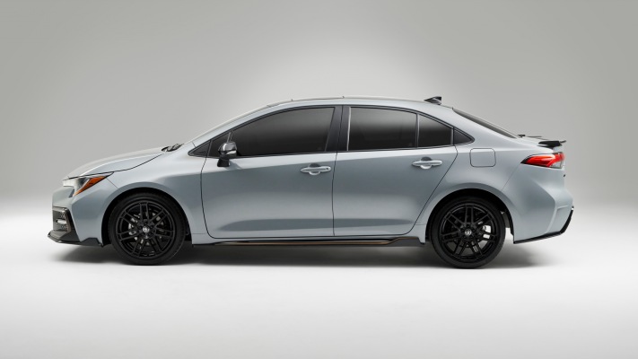 Toyota Corolla Apex 2021. Desktop wallpaper