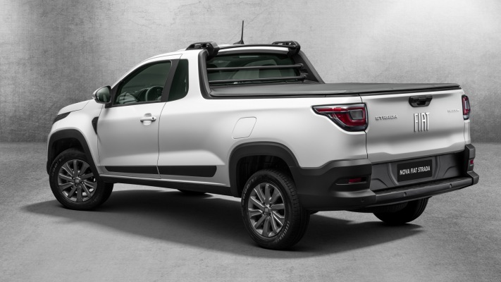 Fiat Strada Freedom Cabine Plus 2020. Desktop wallpaper