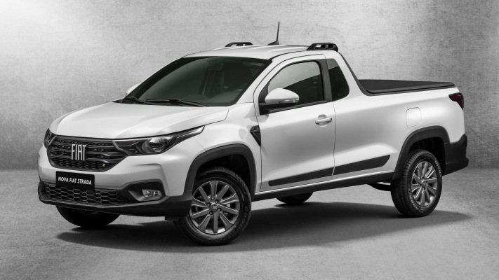 Fiat Strada Freedom Cabine Plus 2020. Desktop wallpaper