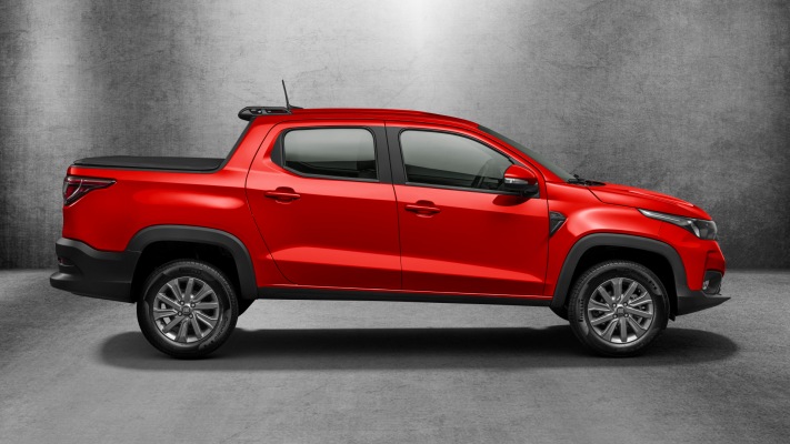 Fiat Strada Freedom Cabine Dupla 2020. Desktop wallpaper