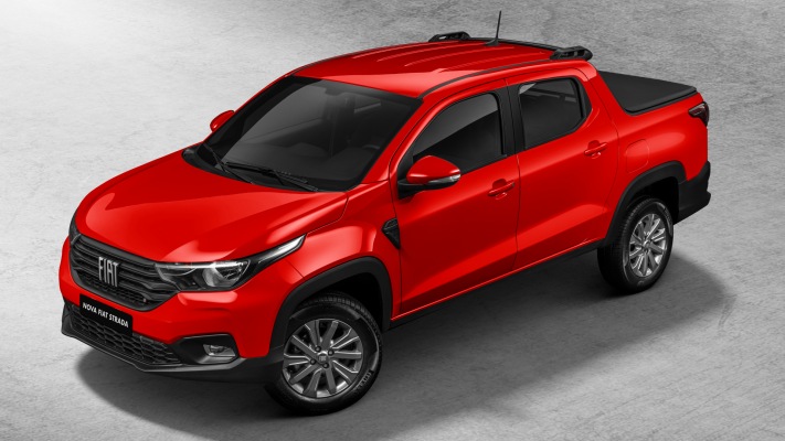 Fiat Strada Freedom Cabine Dupla 2020. Desktop wallpaper