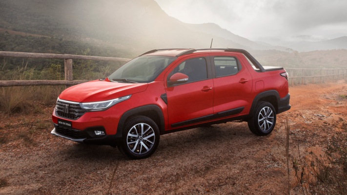 Fiat Strada Volcano Cabine Dupla 2020. Desktop wallpaper