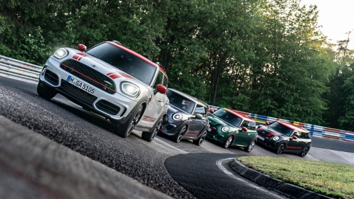 MINI John Cooper Works Countryman 2021. Desktop wallpaper