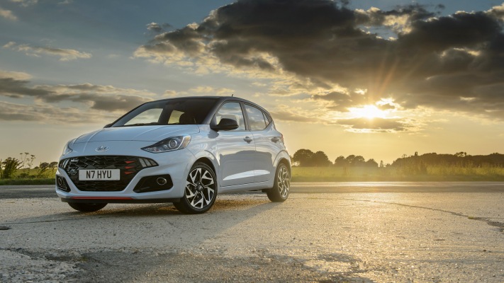 Hyundai i10 N UK Version 2020. Desktop wallpaper