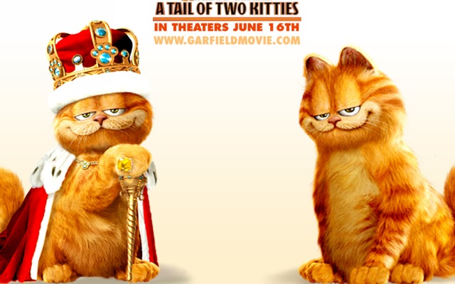 Garfield: A Tail of Two Kitties. Desktop wallpaper