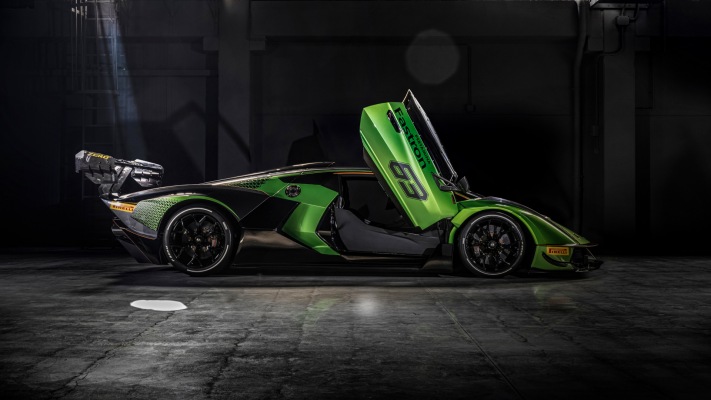 Lamborghini Essenza SCV12 2021. Desktop wallpaper