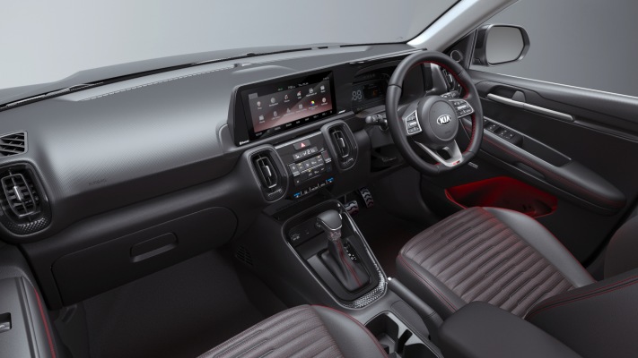 Kia Sonet 2021. Desktop wallpaper