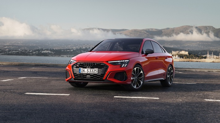 Audi S3 Sedan 2021. Desktop wallpaper