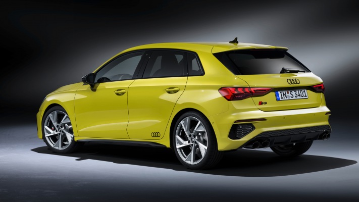 Audi S3 Sportback 2021. Desktop wallpaper