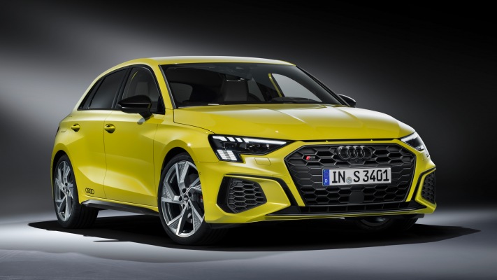 Audi S3 Sportback 2021. Desktop wallpaper