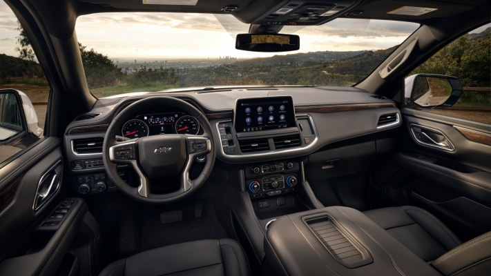 Chevrolet Tahoe Z71 2021. Desktop wallpaper