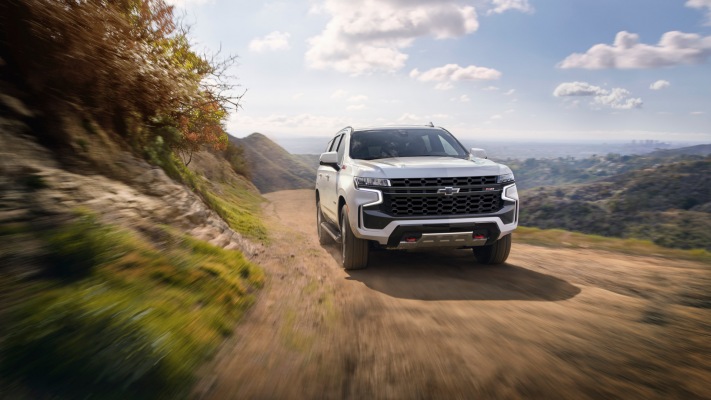Chevrolet Tahoe Z71 2021. Desktop wallpaper