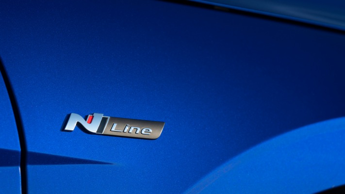 Hyundai Elantra N Line 2021. Desktop wallpaper