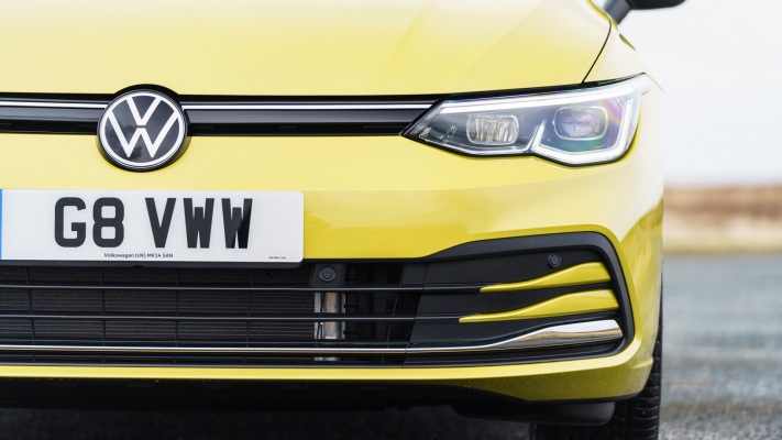 Volkswagen Golf VIII Style UK Version 2020. Desktop wallpaper