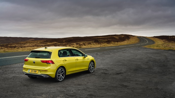 Volkswagen Golf VIII Style UK Version 2020. Desktop wallpaper