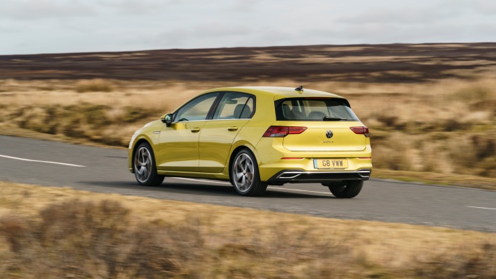 Volkswagen Golf VIII Style UK Version 2020. Desktop wallpaper
