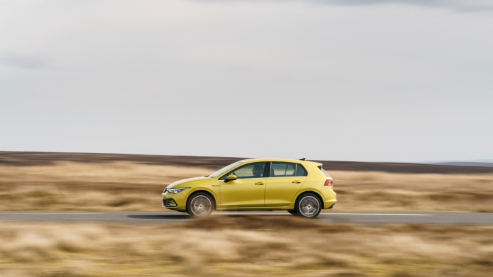 Volkswagen Golf VIII Style UK Version 2020. Desktop wallpaper