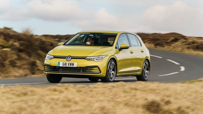Volkswagen Golf VIII Style UK Version 2020. Desktop wallpaper