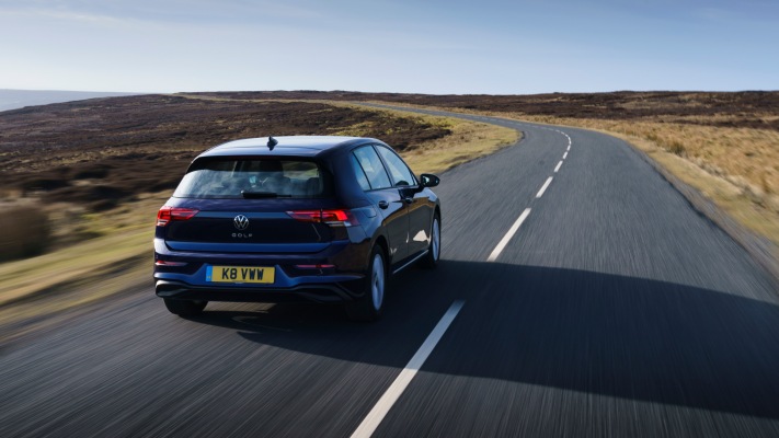 Volkswagen Golf VIII Life UK Version 2020. Desktop wallpaper