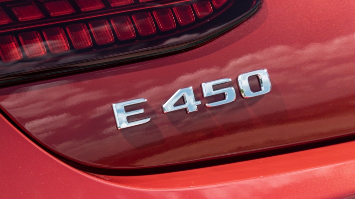 Mercedes-Benz E 450 4MATIC Cabriolet 2021. Desktop wallpaper