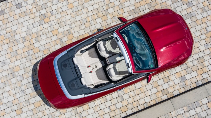 Mercedes-Benz E 450 4MATIC Cabriolet 2021. Desktop wallpaper