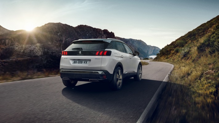Peugeot 3008 Hybrid4 2021. Desktop wallpaper