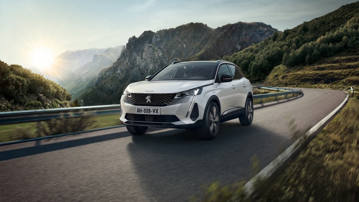 Peugeot 3008 Hybrid4 2021. Desktop wallpaper