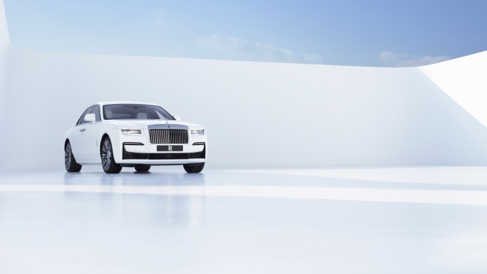 Rolls-Royce Ghost 2021. Desktop wallpaper